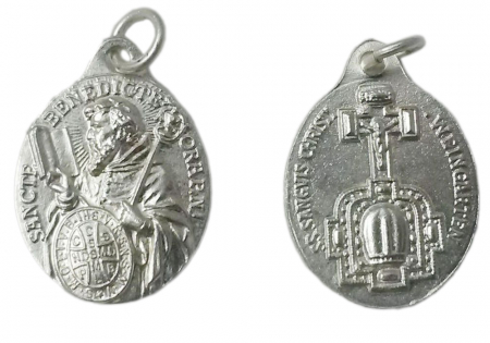 Original Hl. Blut-Medaille aus Weingarten, Neusilber