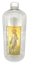 Weihwasser Flasche aus Kunststoff mit Schraubverschluss - 0,5 Liter